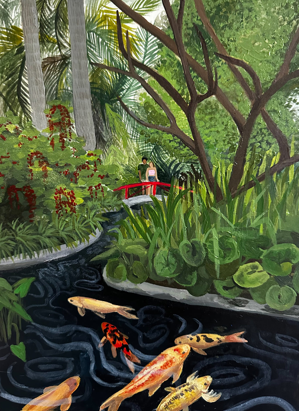 "Sunken Gardens Date" Prints
