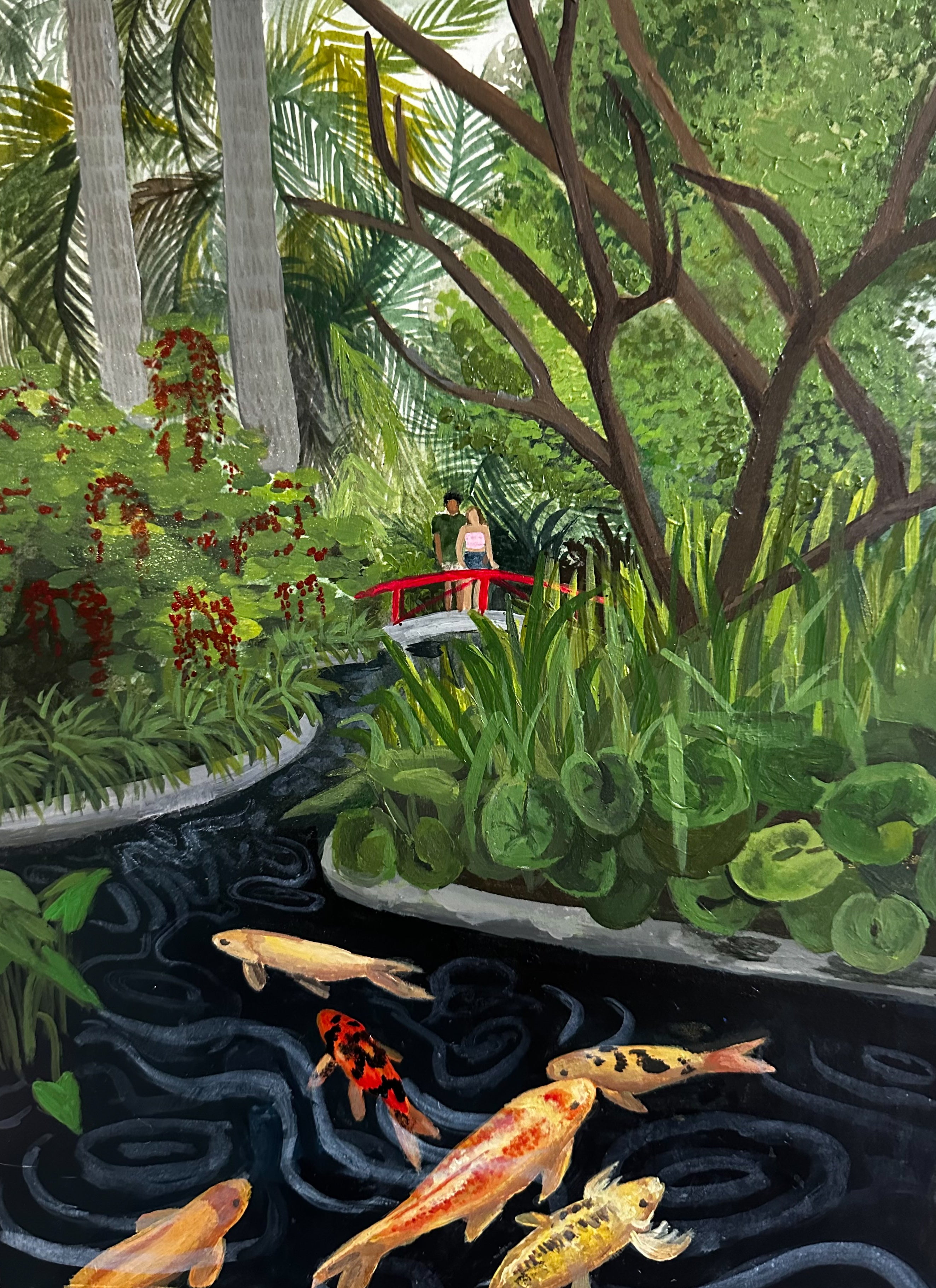 "Sunken Gardens Date" Prints