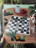 "Your Move" Original Painting 16x20"